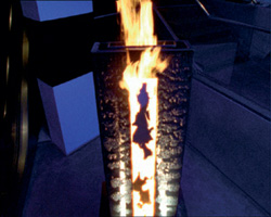 Fire Window sculpture