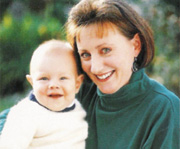 Woman who has hearing impairment