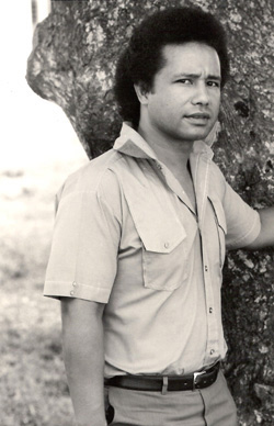 A young Albert Wendt